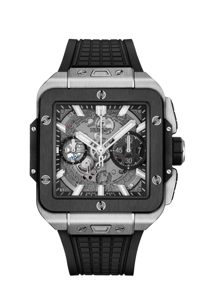 square bang unico titanium ceramic 42 mm soldier shot